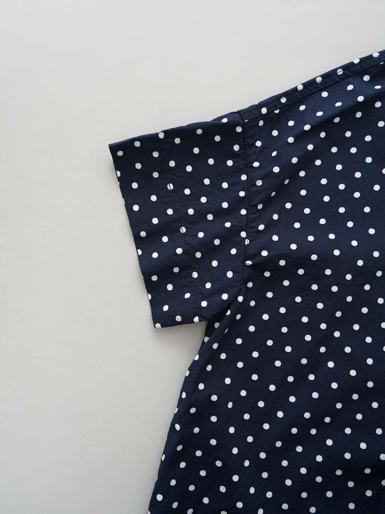 MALK online store 】 grin / 綿レーヨンドットプリントワイド