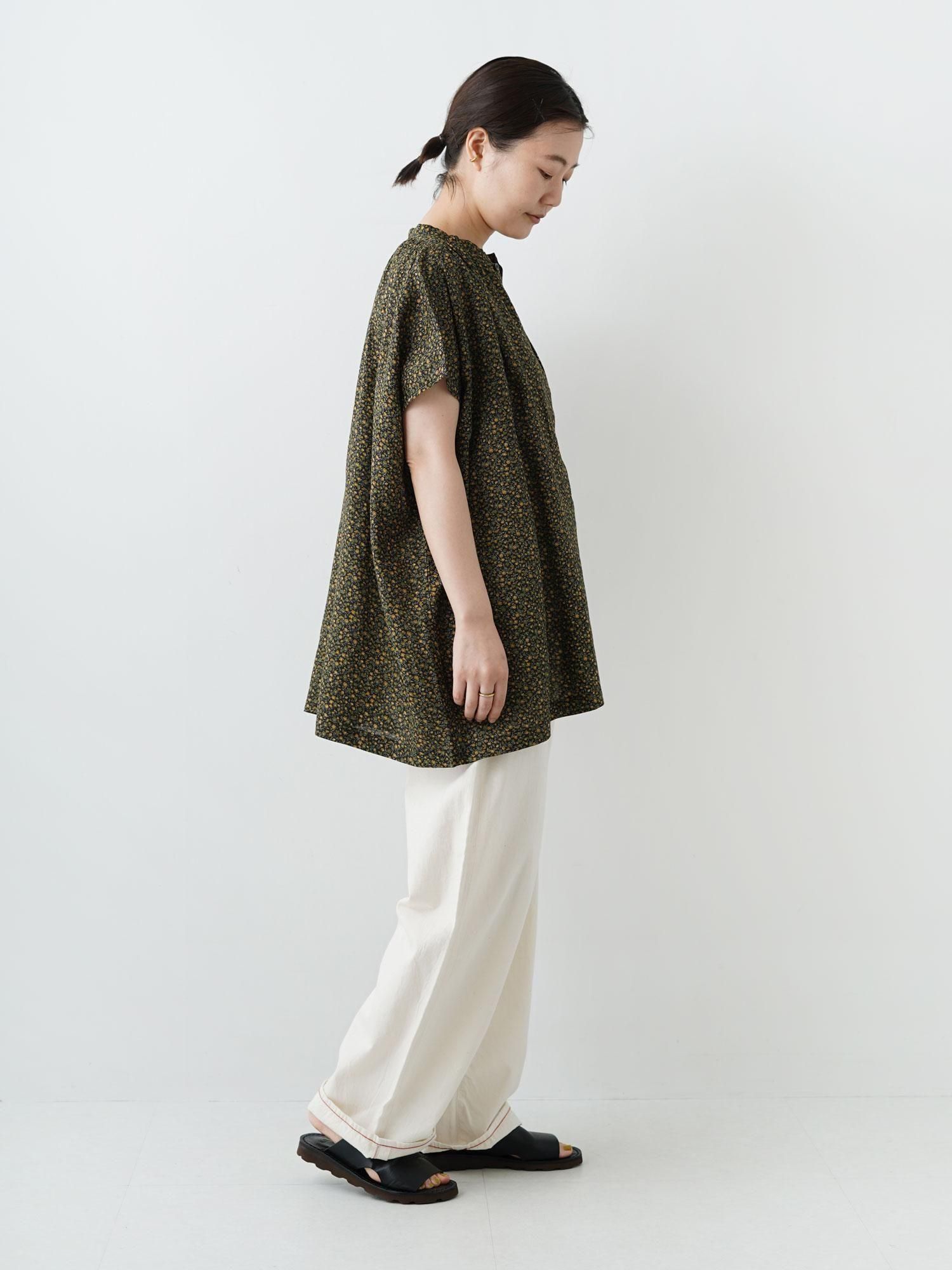 MALK online store 】NATURAL LAUNDRY / リネン小花プリント