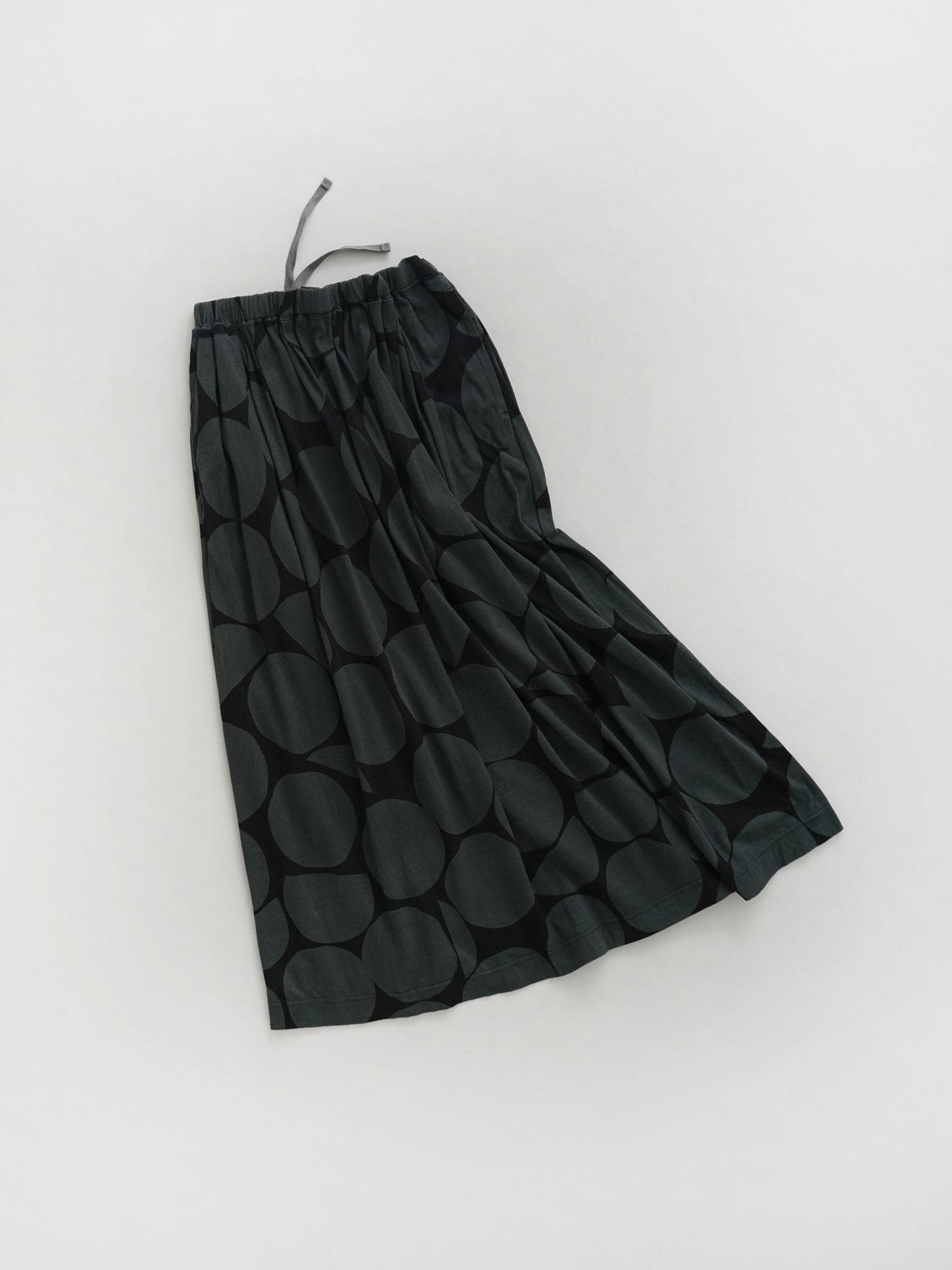 ドット天竺　タックスカート<img class='new_mark_img2' src='https://img.shop-pro.jp/img/new/icons3.gif' style='border:none;display:inline;margin:0px;padding:0px;width:auto;' />