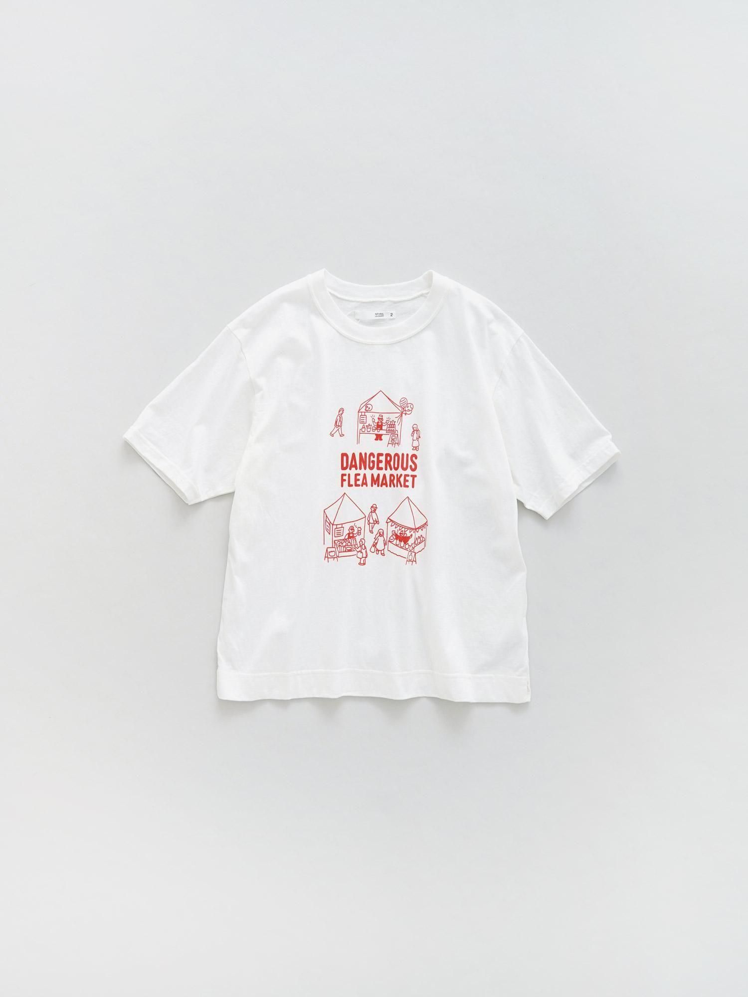 カラー天竺　デンジャラスプリントTシャツ<img class='new_mark_img2' src='https://img.shop-pro.jp/img/new/icons3.gif' style='border:none;display:inline;margin:0px;padding:0px;width:auto;' />