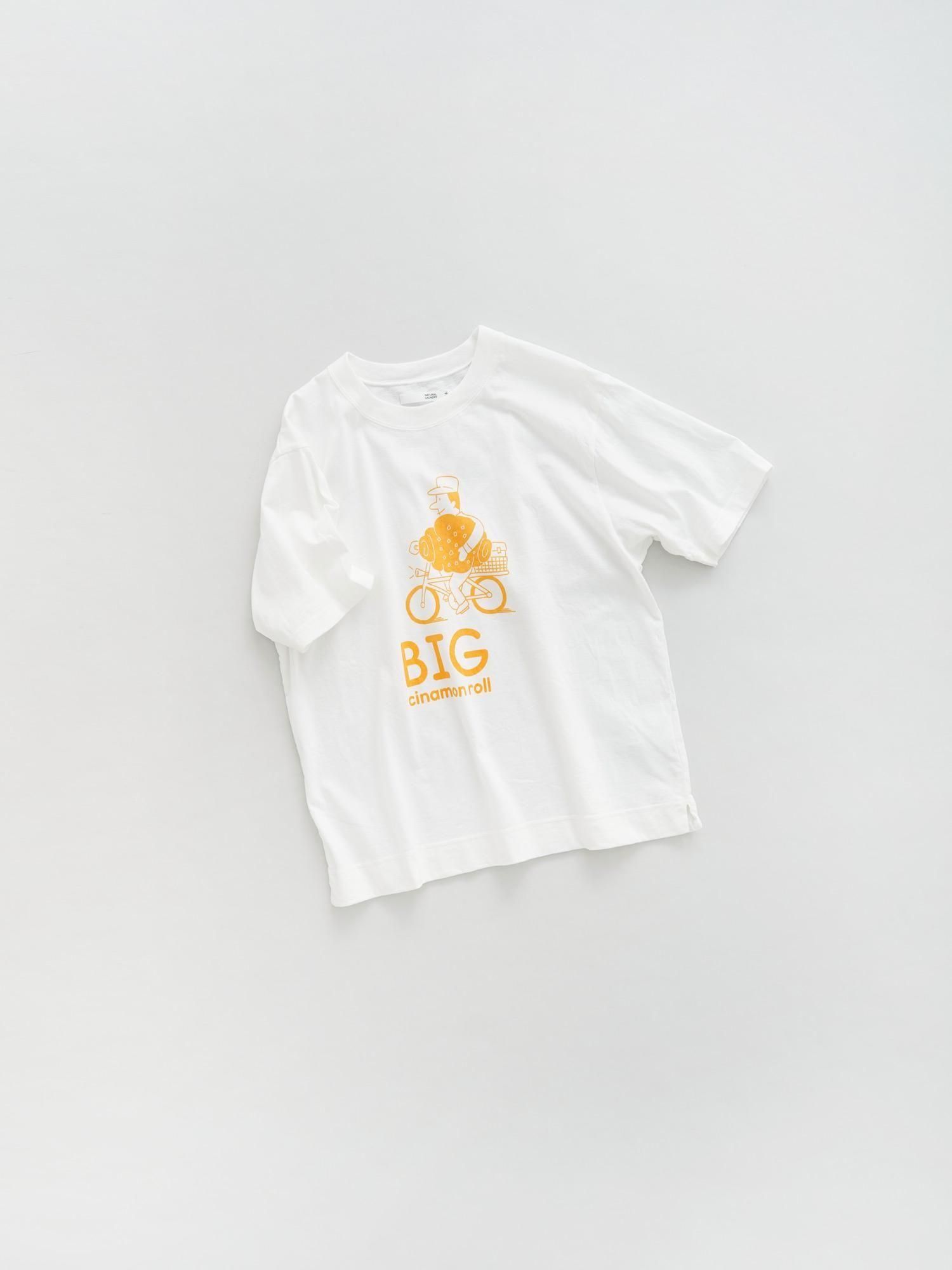 カラー天竺　BIGシナモンプリントTシャツ<img class='new_mark_img2' src='https://img.shop-pro.jp/img/new/icons3.gif' style='border:none;display:inline;margin:0px;padding:0px;width:auto;' />