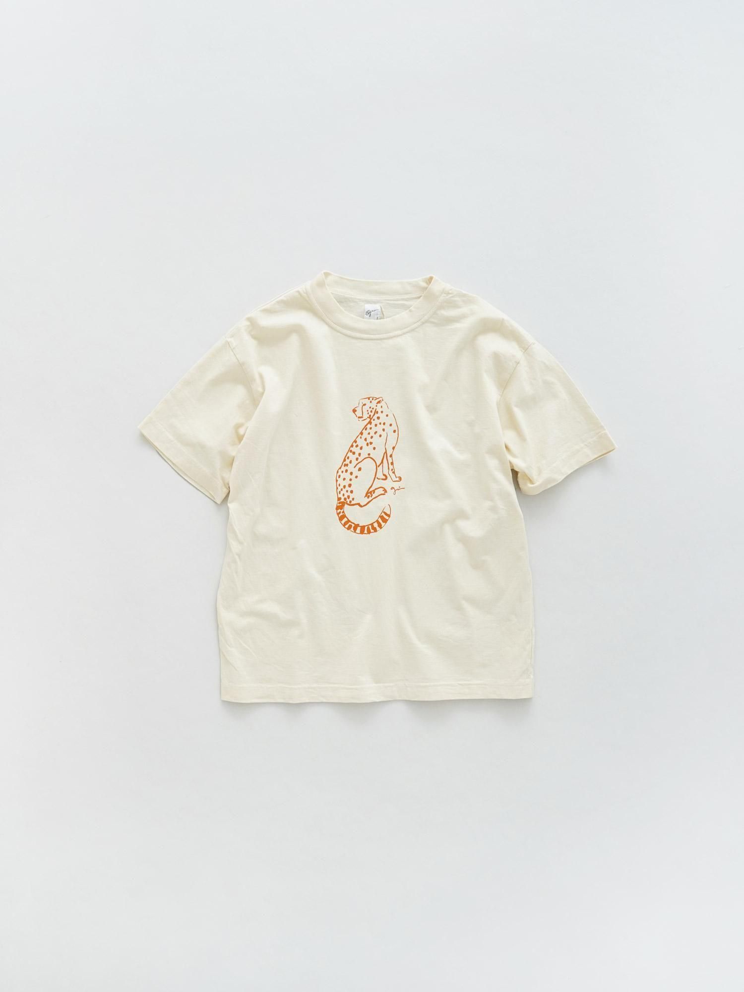 エーゲ海天竺　チータープリントTシャツ<img class='new_mark_img2' src='https://img.shop-pro.jp/img/new/icons3.gif' style='border:none;display:inline;margin:0px;padding:0px;width:auto;' />