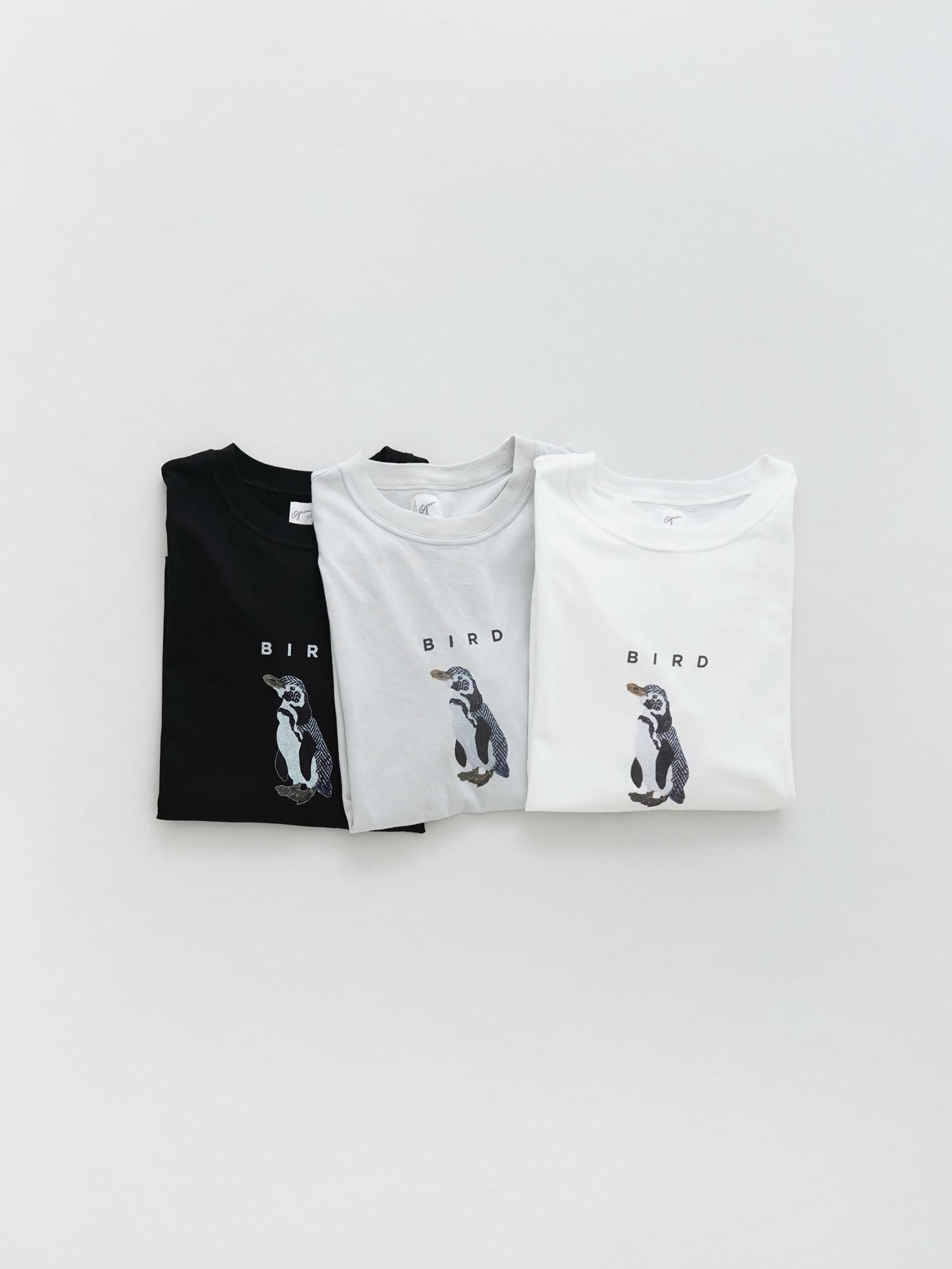 ベーシック天竺　birdプリントTシャツ<img class='new_mark_img2' src='https://img.shop-pro.jp/img/new/icons3.gif' style='border:none;display:inline;margin:0px;padding:0px;width:auto;' />