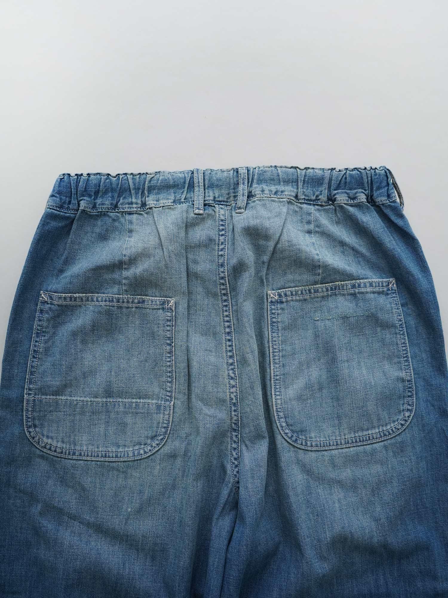 ☆新品タグ付き☆ Clip.tab 8ozデニム アトリエコート　サイズ2 KAPITAL - 8ozデニム 2TONE OSECHIコート - BLUE NEON
