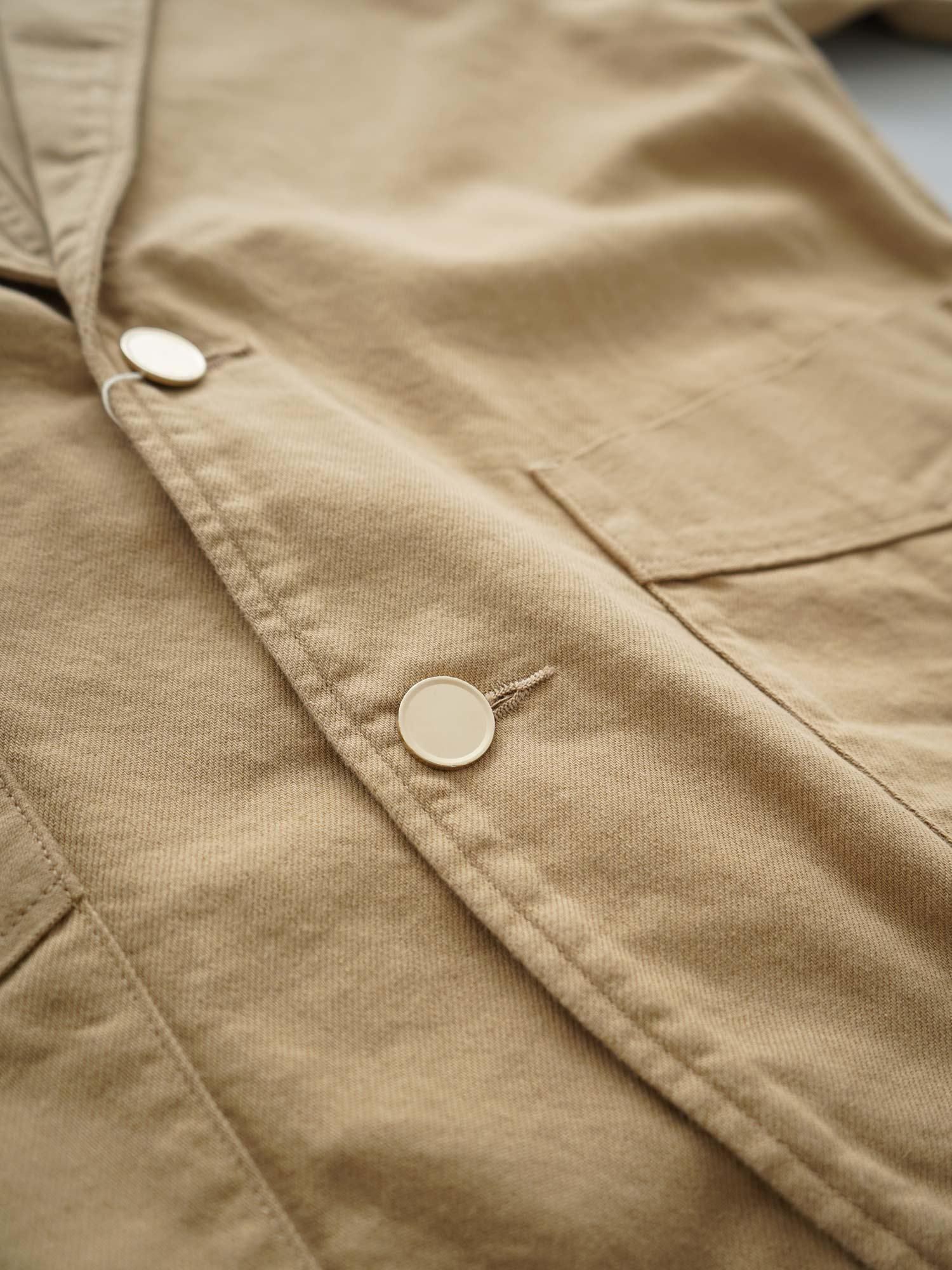 21SSハルトウールBOXワイドジャケットジャケット 6W SOCCER CORDUROY OVERSIZE NOTCHED LAPEL JACKET(M Black): S