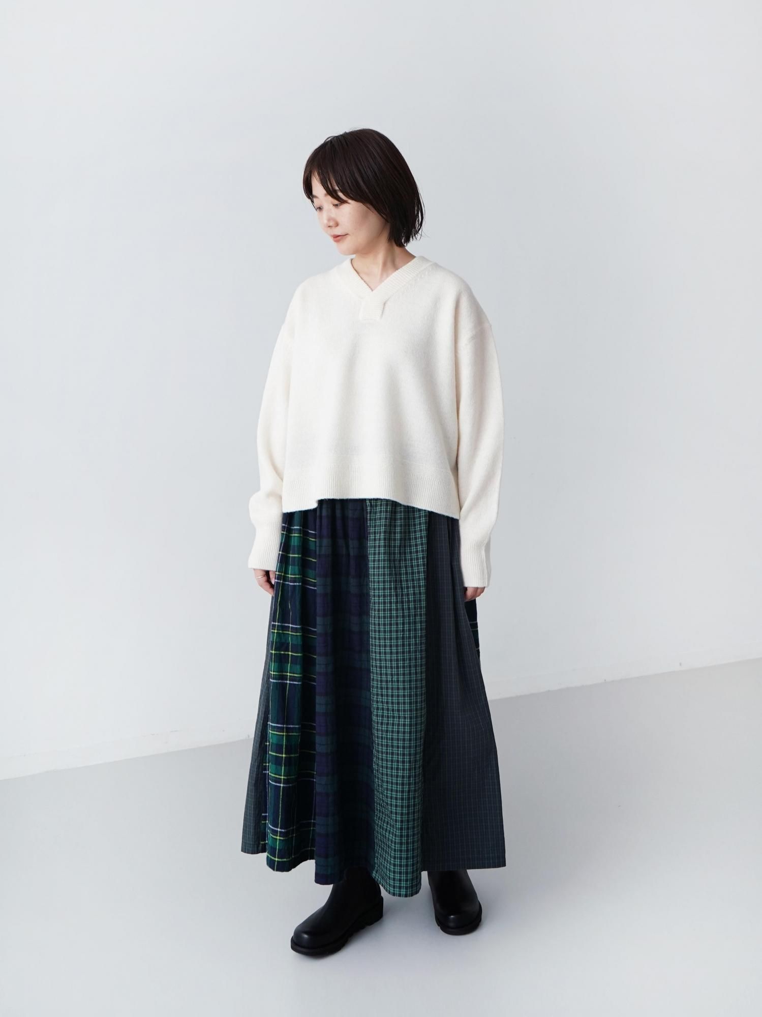 MALK online store 】NATURAL LAUNDRY / カード天竺×先染め