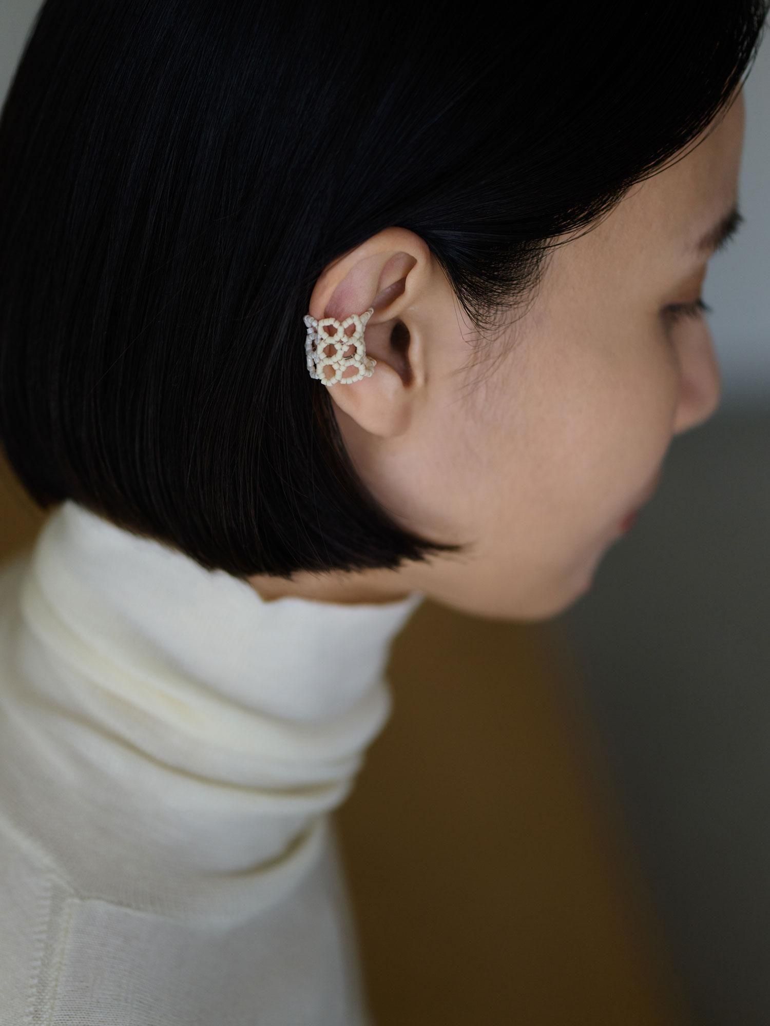 【marukusu】タイニー クロス フープ ピアス（ノーブランド） セール】 クロスフープフックピアス （ピアス・イヤリング