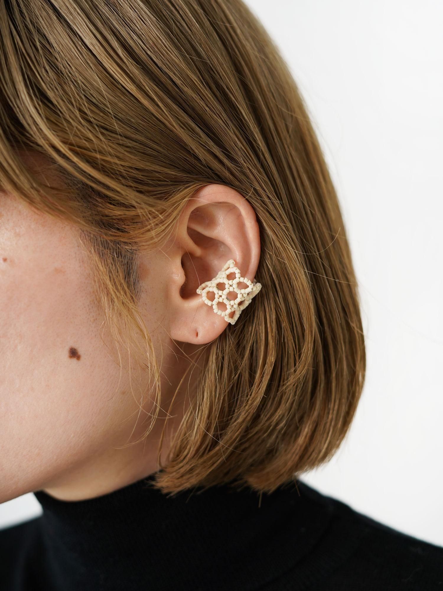 MALK online store 】grin / akikotamaiビーズ透かし編み