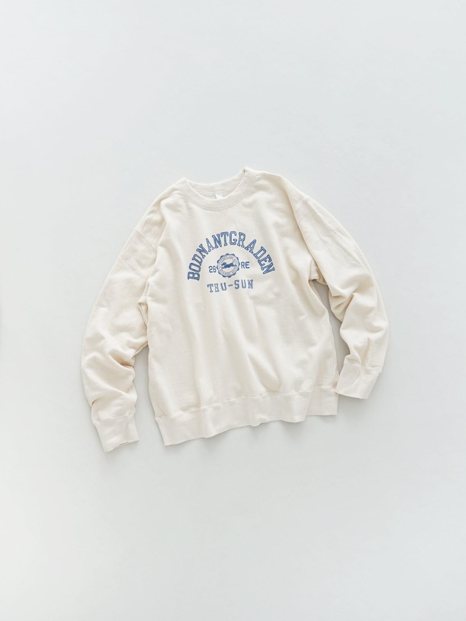 英字柄裏毛ニットの犬の服 MALK online store 】NATURAL LAUNDRY / コットンリネン裏毛dog