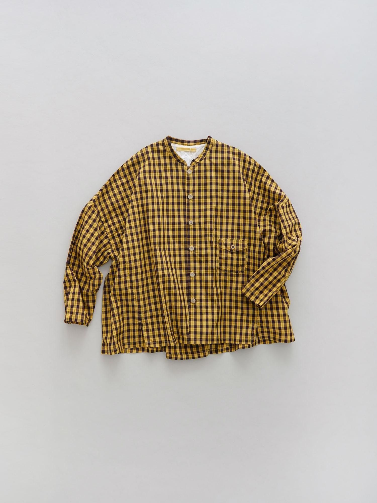 MALK online store 】NATURAL LAUNDRY / タータンチェックカバーシャツ