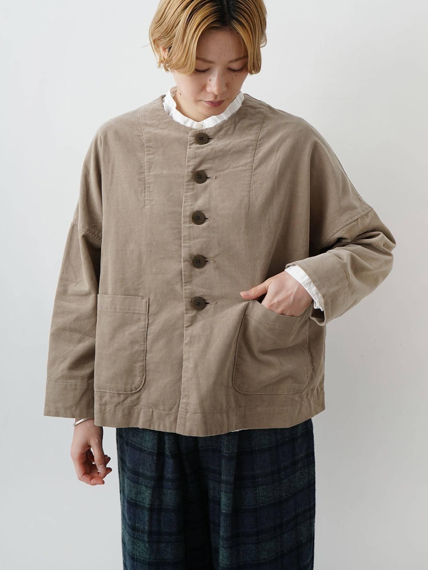 MALK online store 】grin / 18Wコーデュロイクルーワイドジャケット