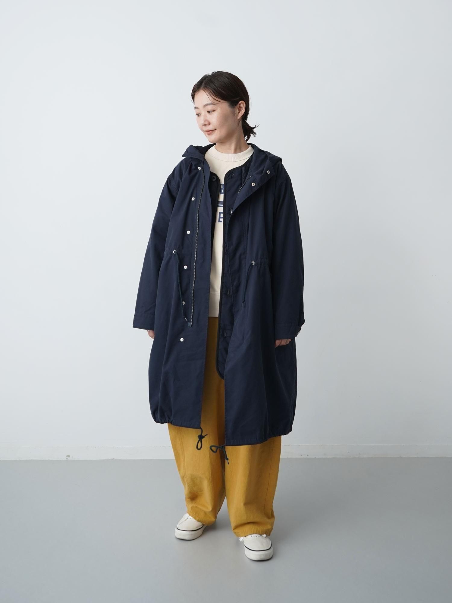 ももり MALK online store 】NATURAL LAUNDRY / N/Cウェザー3wayモッズコート