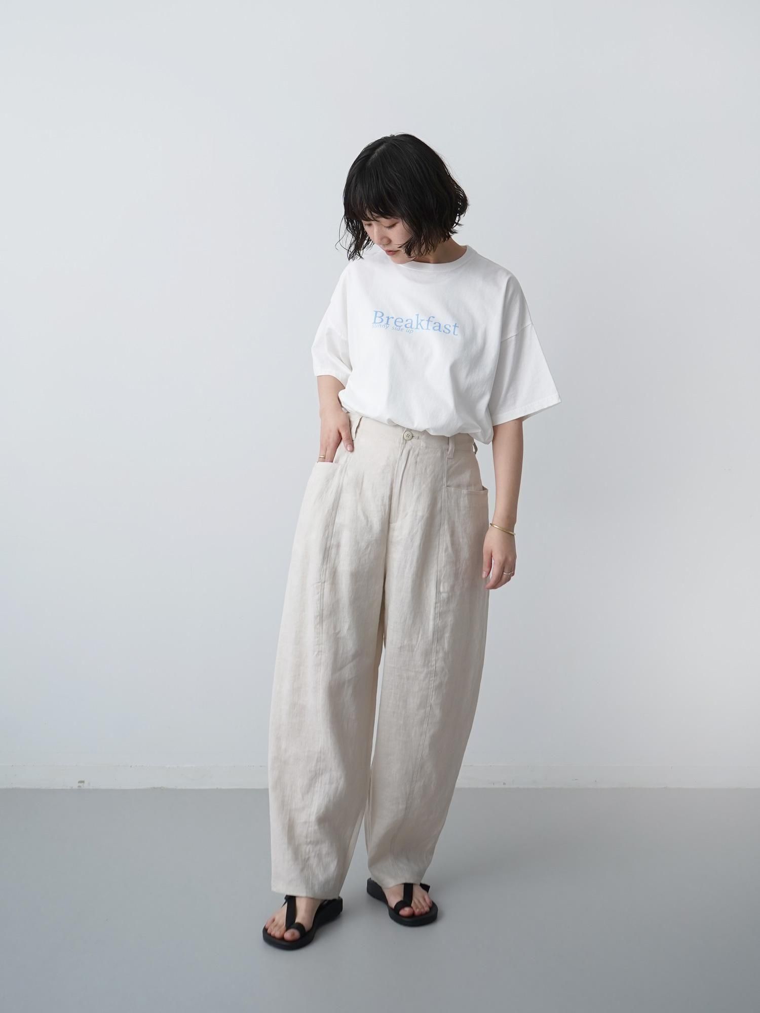 MALK online store 】NATURALLAUNDRY / 40リネンコクーンパンツ 麻 100