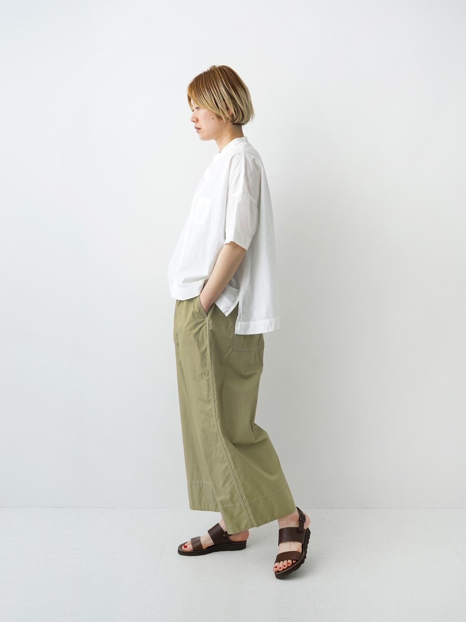 MALK online store 】NATURAL LAUNDRY / ダンプガーデンパンツ 綿 100