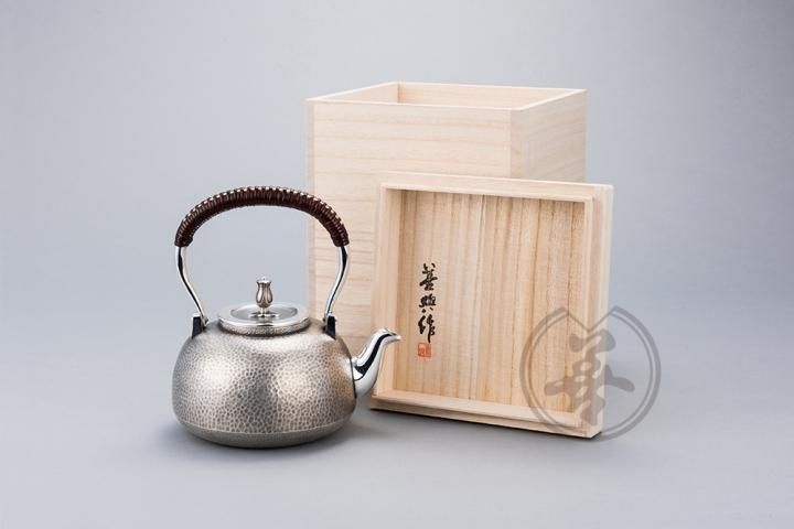 Amazon | 帰銀堂 GuiYinTang 煎茶道具 手作り銀瓶 純銀999