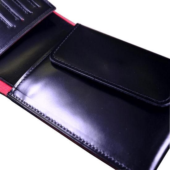 KAWAORIGAMI ブラック&レッドモデル チェンジウォレット