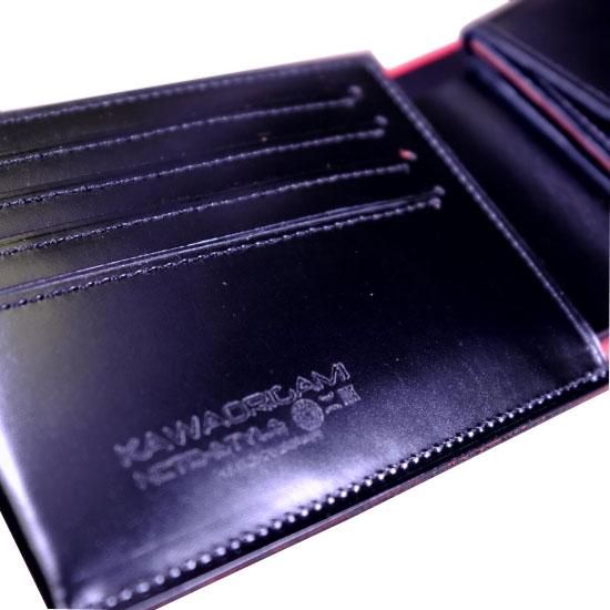 KAWAORIGAMI ブラック&レッドモデル チェンジウォレット