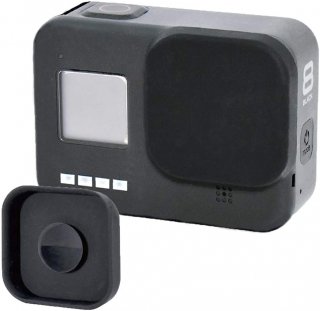 GoPro(ゴープロ)用 HERO8Black対応 アクセサリー シリコン レンズカバー 吸盤式 レンズキャップ レンズ保護  GLD4058MJ210
