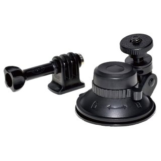 GoPro(ゴープロ)用アクセサリー アクションカメラ用 ミニ吸盤 吸盤マウント レバー式吸盤 車 ドラレコ 自動車 フロントガラス GLD6021MJ202