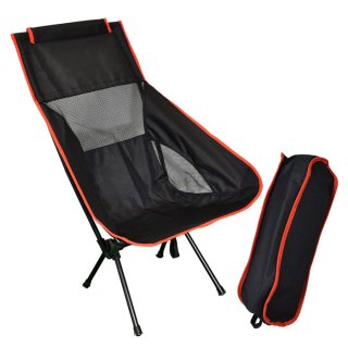 アウトドアチェア (大) 折りたたみ 椅子 キャリーバッグ付き (本体重さ1.8kg) GLD4516AT26