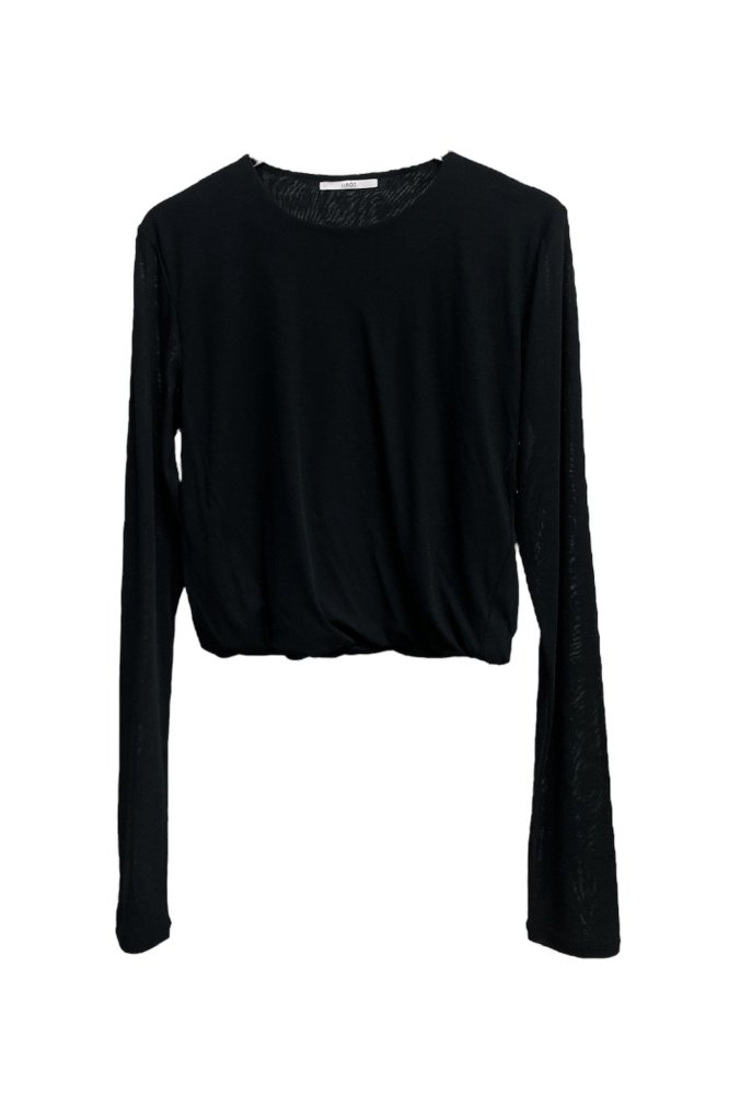 Cropped Jersey(black) / IIROT