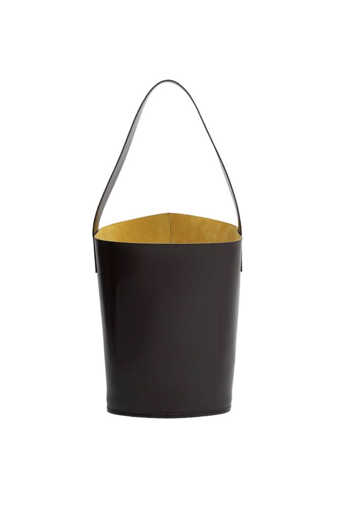 Two-tone color shoulder bag(Brown) / IIROT