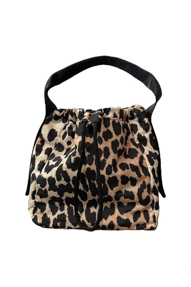 recycled Tech Pouch (leopard) / GANNI