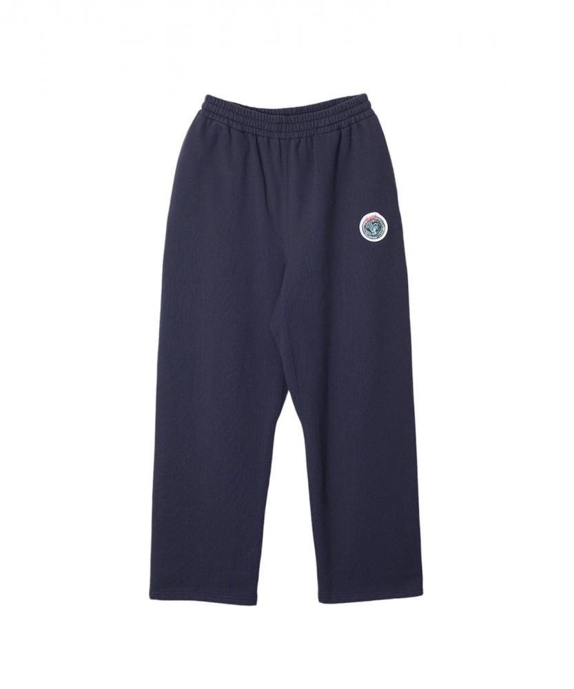 <img class='new_mark_img1' src='https://img.shop-pro.jp/img/new/icons20.gif' style='border:none;display:inline;margin:0px;padding:0px;width:auto;' />POLYCOTTON SWEAT WIDE PANTS(NAVY) / HOLIDAY