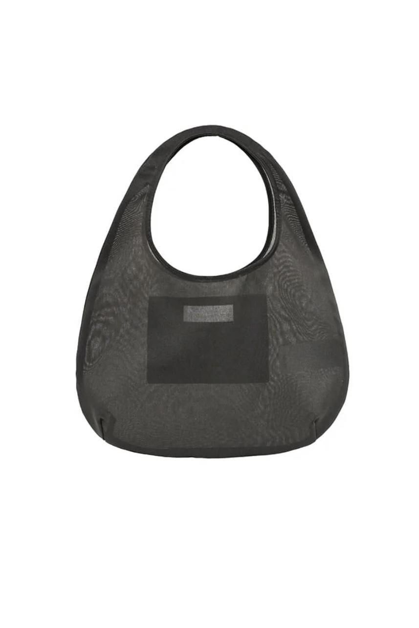 SHEER TOTE BAG(2color) / AMOMENTO