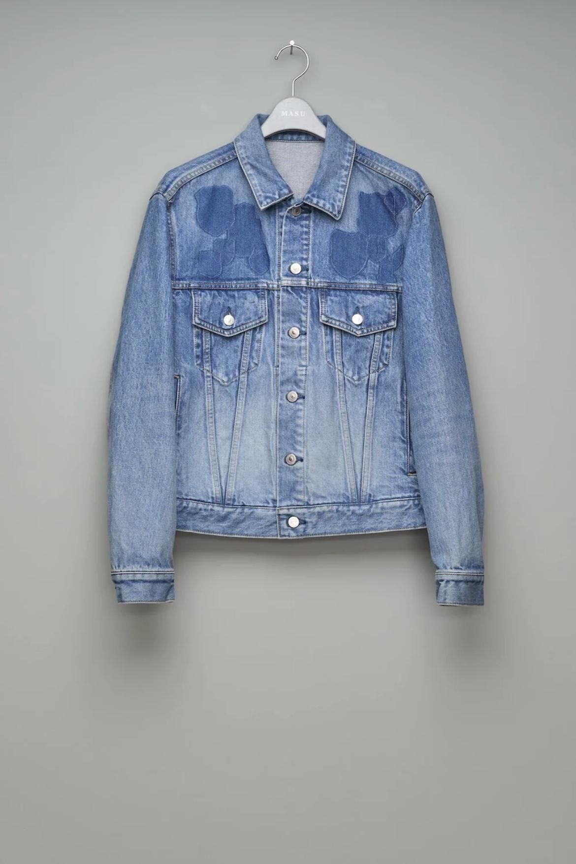 MASU BOYS EMBLEM DENIM JACKET - INDIGO / MASU