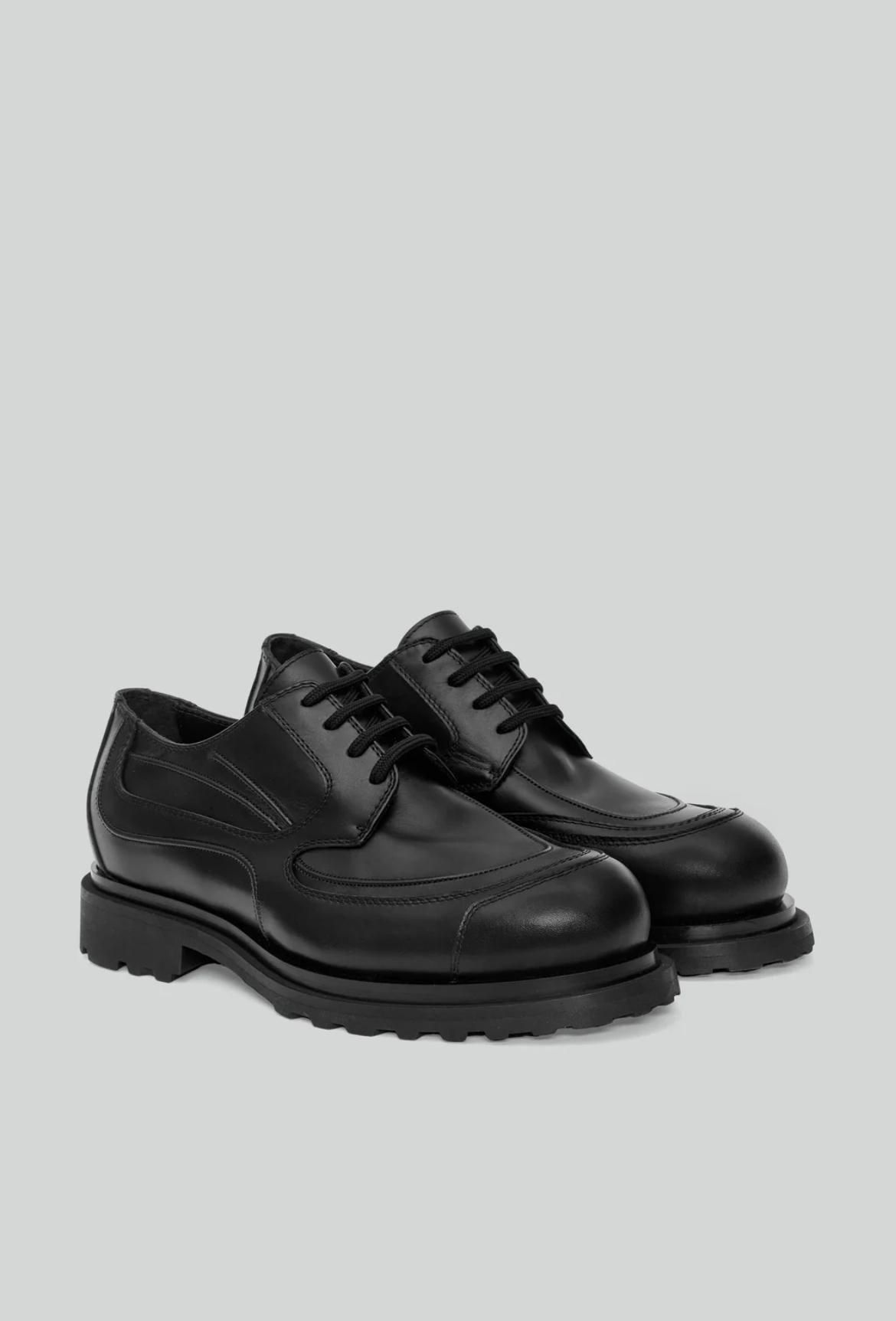 靴 J.L-A.L Tracer Derby J.L-A.L] TRACER DERBY _ BLACK