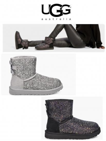 靴 UGG W CLASSIC MINI BOW COSMOS 24cm UGG】Classic Mini Bow Cosmos【全2色】