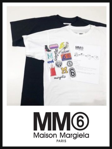 MM6 メゾンマルジェラ アンリミテッド エディション Tシャツ グレー-