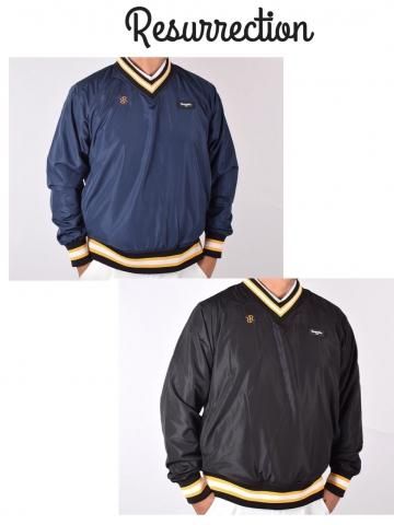 <img class='new_mark_img1' src='https://img.shop-pro.jp/img/new/icons13.gif' style='border:none;display:inline;margin:0px;padding:0px;width:auto;' />【Resurrection】メンズVネックスニードジャック(MEN)【全2色】