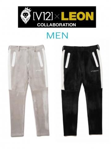 【V12×LEONコラボ】V20 PANTS(MEN)【全2色】