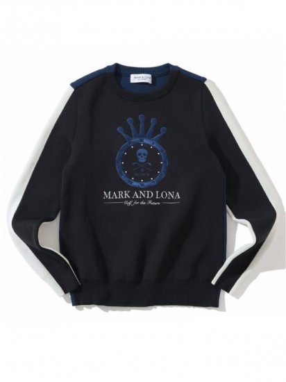 【MARK&LONA】T.T.I Dual Crew Sweater(WOMEN)【全3色】