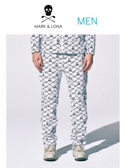 【MARK&LONA】レインパンツ　Ruler 3Layer System Pants(MEN)【WHITE】