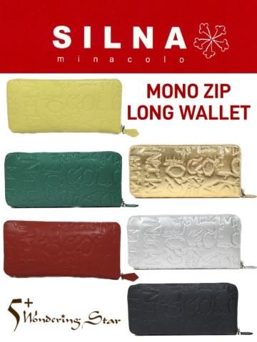 SILNA minacoloMONO ZIP LONG WALLET Ĺۡ6