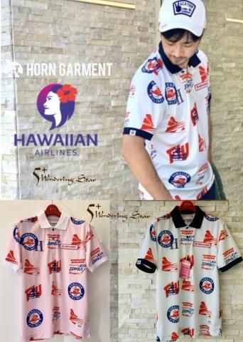 <img class='new_mark_img1' src='https://img.shop-pro.jp/img/new/icons34.gif' style='border:none;display:inline;margin:0px;padding:0px;width:auto;' />【HORN GARMENT】MENS Airlines Polo (全2色)