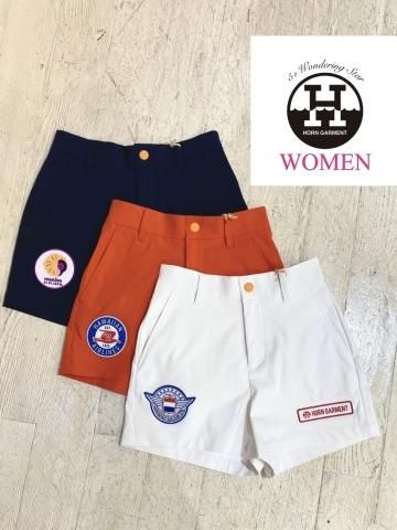 <img class='new_mark_img1' src='https://img.shop-pro.jp/img/new/icons34.gif' style='border:none;display:inline;margin:0px;padding:0px;width:auto;' />【HORN GARMENT】WOMENS Airlines Plain Shorts(全3色)