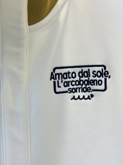 muta】ヒートパフォーマ ジップアップブルゾン【ホワイト】