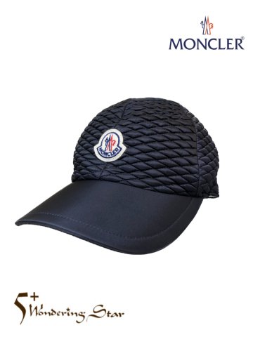 MONCLERUNISEX BASEBALL åסBLACK