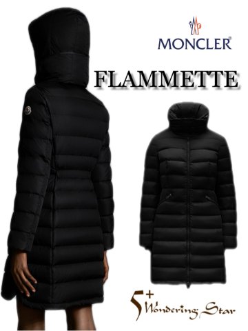 MONCLERWOMEN  FLAMMETTE 󥰥󥸥㥱åȡBLACK