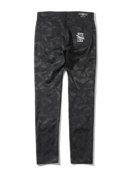 MARK&LONA スリムフィットパンツ ブラック MARK & LONA ブラックパンツ スリムフィット 楽天市場