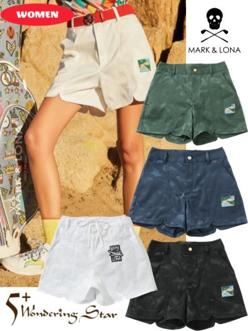 【MARK&LONA】WOMEN Gauge Petal Culotte ショートパンツ（全4色）
