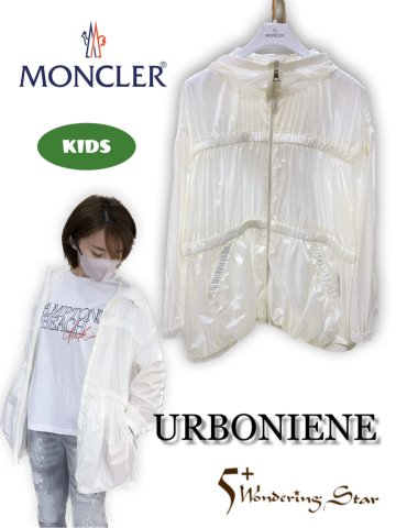 <img class='new_mark_img1' src='https://img.shop-pro.jp/img/new/icons13.gif' style='border:none;display:inline;margin:0px;padding:0px;width:auto;' />【MONCLER】KIDS URBONIENE ジャケット（WHITE）