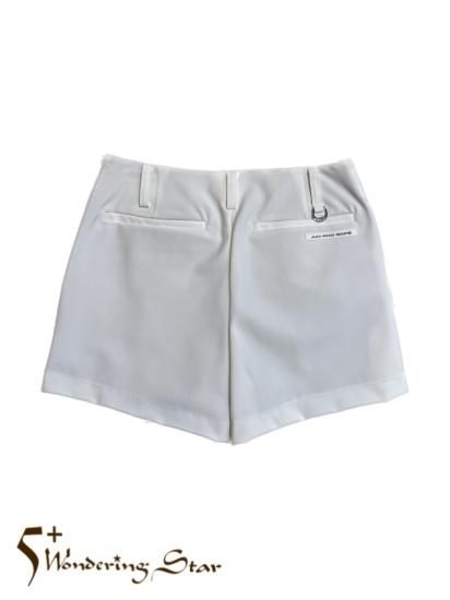 JUN&ROPE'】WOMEN ストレッチラップ風ショートパンツ (全2色)
