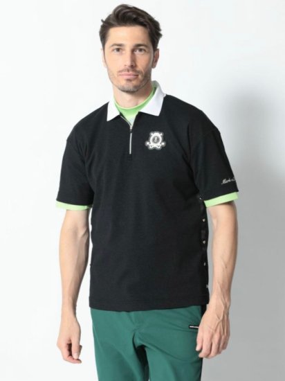 MARK&LONA】ポロシャツ Prince Stud Polo(MEN)【全2色】