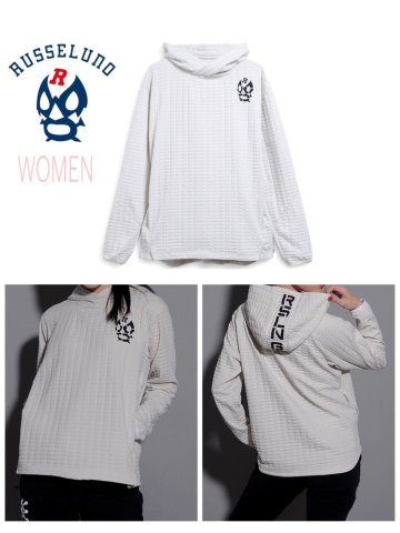 <img class='new_mark_img1' src='https://img.shop-pro.jp/img/new/icons16.gif' style='border:none;display:inline;margin:0px;padding:0px;width:auto;' />RusselunoLIGHT HOODIE(WOMEN)WHITE