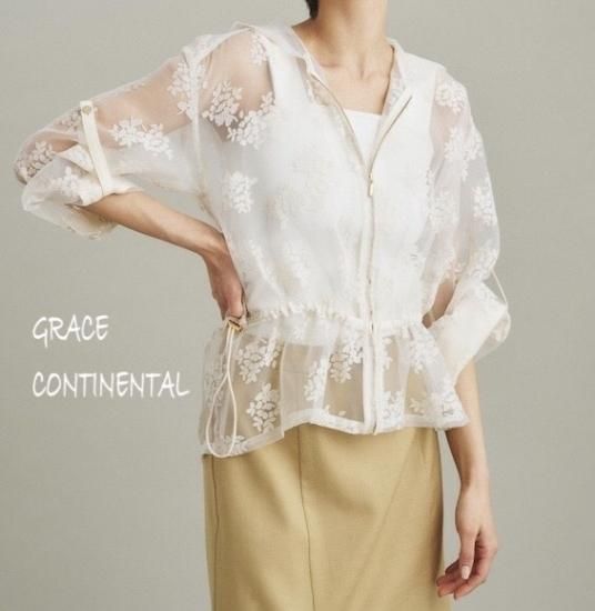 オパールプリントブルゾングレースコンチネンタル